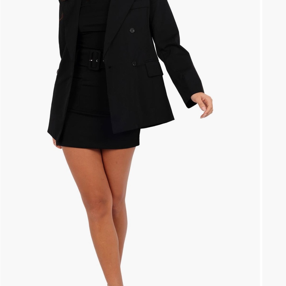 Petal & Pup Black Blazer
